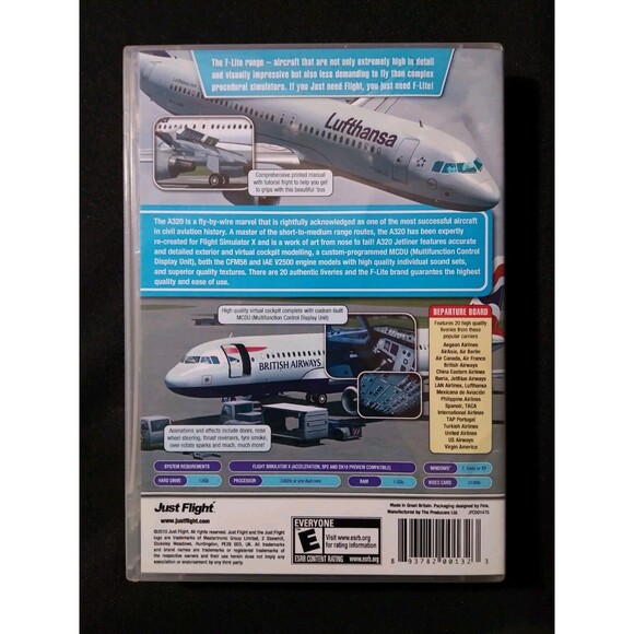 A320 Jetliner Expansion For Flight Simulator X Just Flight - Picture 4 of 4